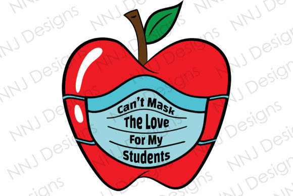 Can’t Mask the Love for My Students Graphics