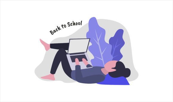 Flat Illustration Graphics for Local Business Branding
