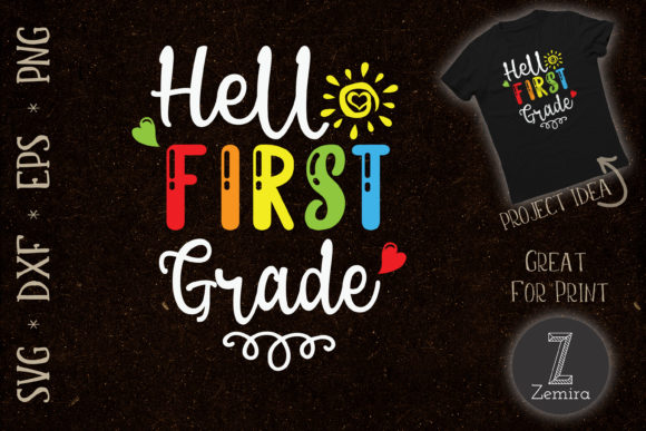 Hello First Grade Back to School