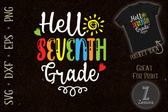 Hello Seventh Grade Back to School