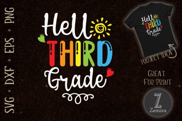 Hello Third Grade Back to School