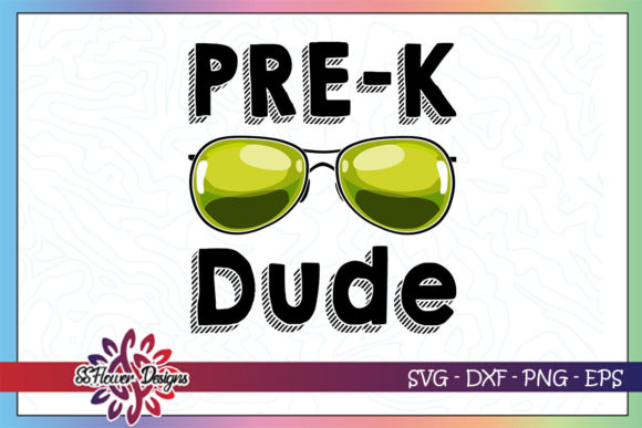 Pre-k Dude Back to School Graphic for Crafts and Graphics