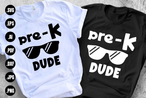 Pre-K Dude Svg, Back to School Svg