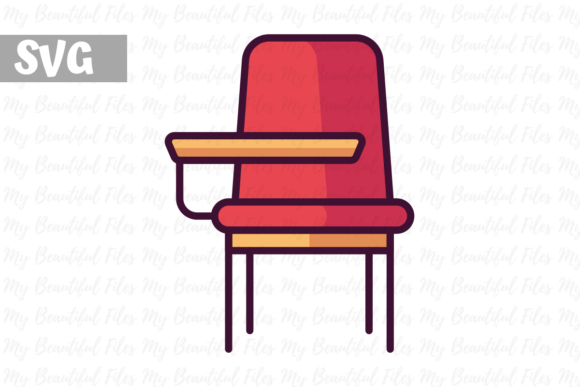 School Desk - Back to School Graphics